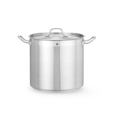Vysoký hrnec na dušení – s poklicí, HENDI, Profi Line, 15,9L, ⌀280x(H)260mm | 832509